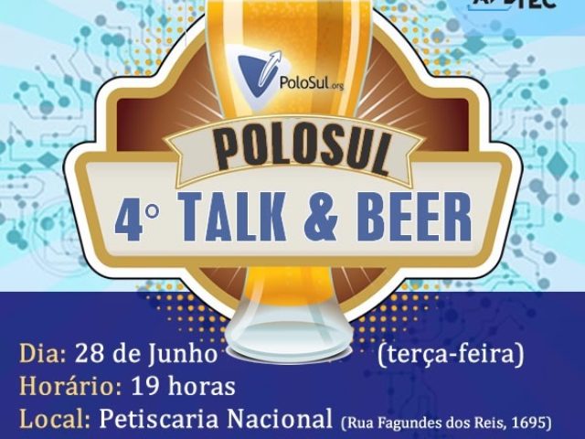 PoloSul.org promove 4° Talk, Beer e TI