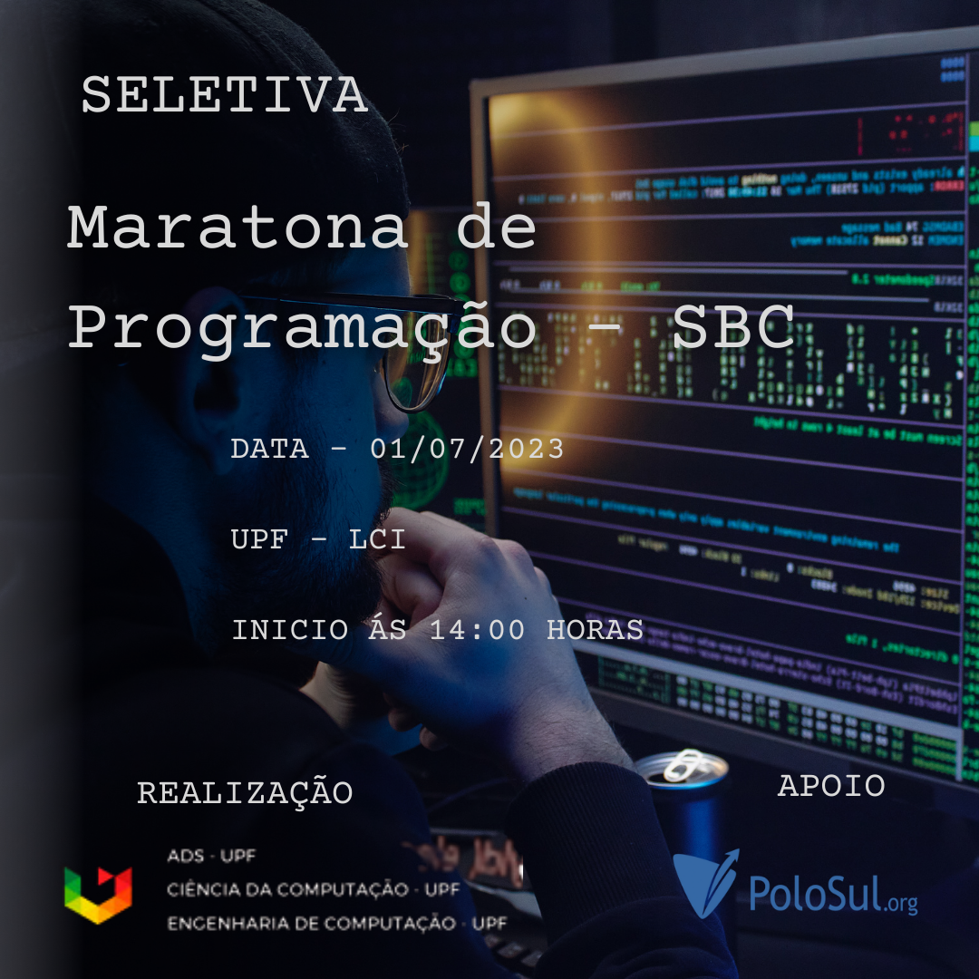 SEBRAE - Maratona de Programação SBC em São Paulo - Sympla